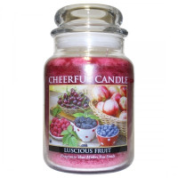 Cheerful Candle Luscious Fruit 2-Docht-Kerze 680g