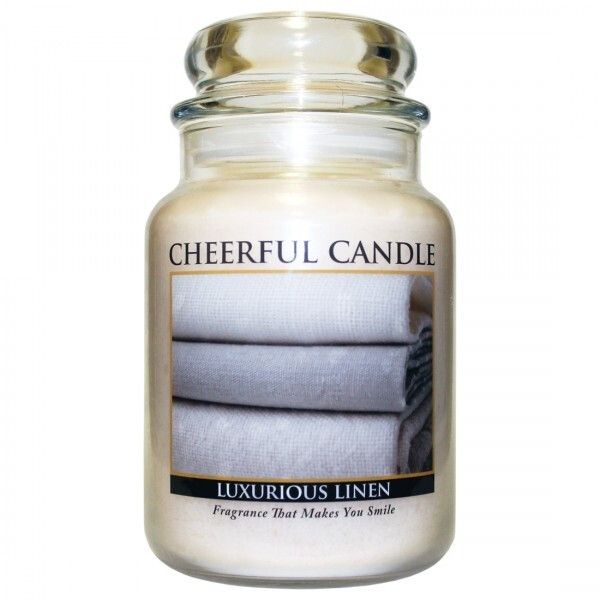 Luxurious Linen 2-Docht-Kerze 680g