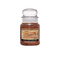 Cheerful Candle Maple Syrup Pancakes 1-Docht-Kerze 170g