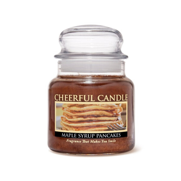 Cheerful Candle Maple Syrup Pancakes 2-Docht-Kerze 453g