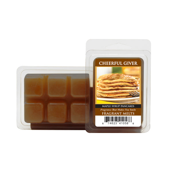 Cheerful Candle Maple Syrup Pancakes Wachsmelt 68g