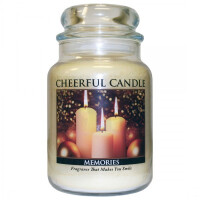 Cheerful Candle Memories 2-Docht-Kerze 680g