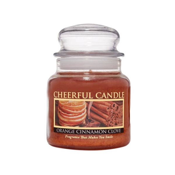 Cheerful Candle Orange Cinnamon Clove 2-Docht-Kerze 453g