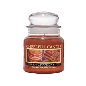 Cheerful Candle Orange Cinnamon Clove 2-Docht-Kerze 453g