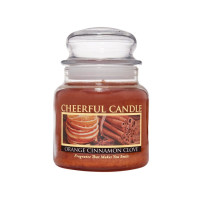 Cheerful Candle Orange Cinnamon Clove 2-Docht-Kerze 453g