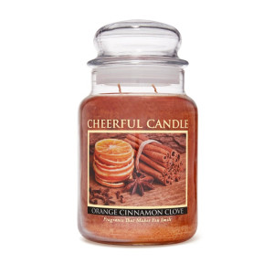 Cheerful Candle Orange Cinnamon Clove 2-Docht-Kerze 680g