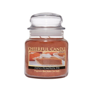 Cheerful Candle Papas Pumpkin Pie 2-Docht-Kerze 453g