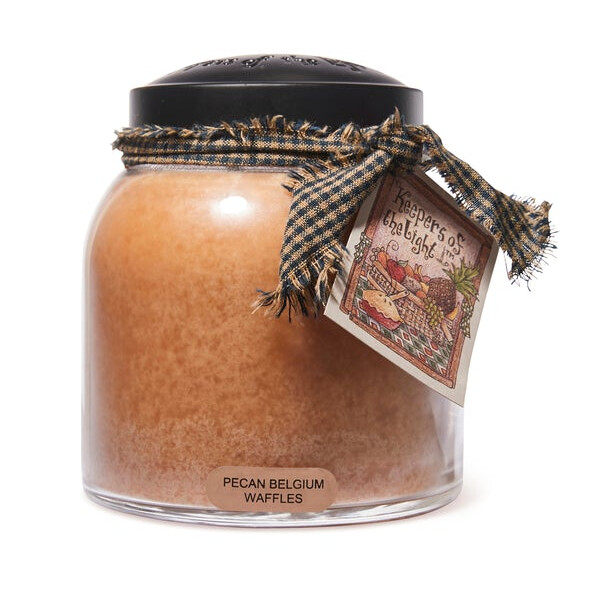 Cheerful Candle Pecan Belgium Waffles 2-Docht-Kerze Papa Jar 963g