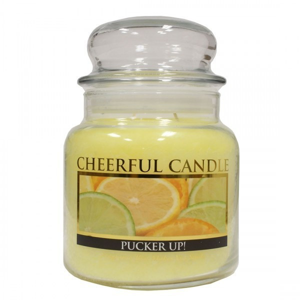 Cheerful Candle Pucker Up! 2-Docht-Kerze 453g