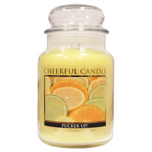 Cheerful Candle Pucker Up! 2-Docht-Kerze 680g