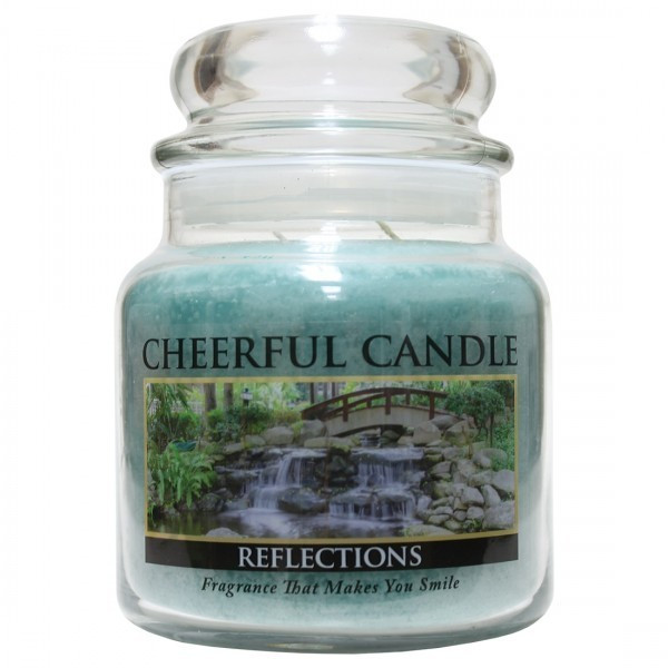 Cheerful Candle Reflections 2-Docht-Kerze 453g