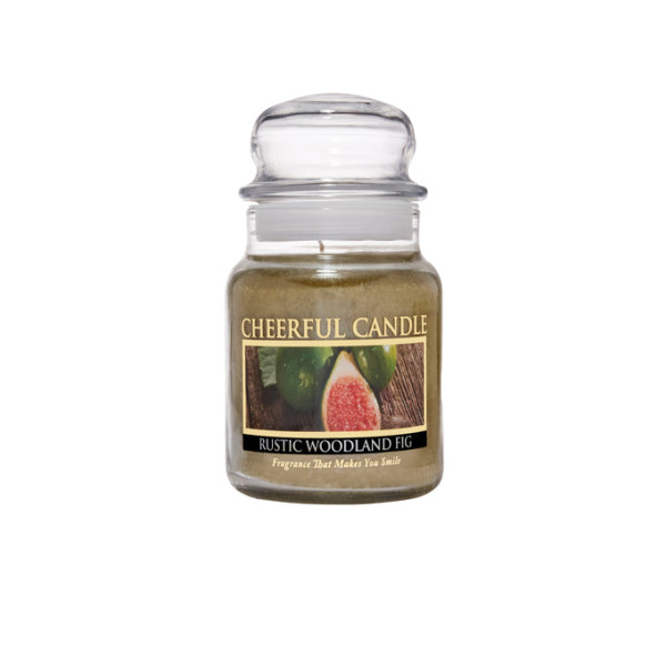 Cheerful Candle Rustic Woodland Fig 1-Docht-Kerze 170g