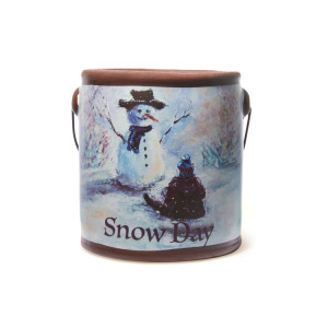 Cheerful Candle Snow Day - Crumb Coffee Cake Farm Fresh 566g