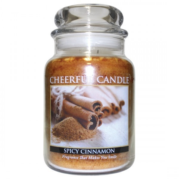 Cheerful Candle Spicy Cinnamon 2-Docht-Kerze 680g