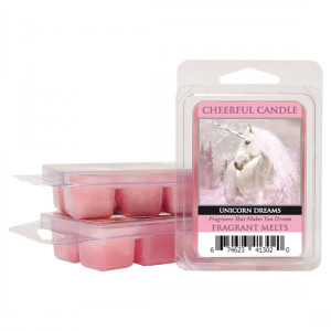Cheerful Candle Unicorn Dreams Wachsmelt 68g Limited Edition