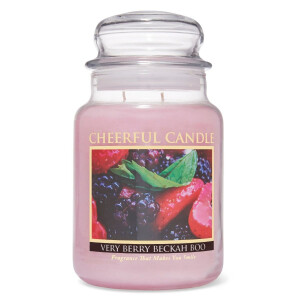 Cheerful Candle Very Berry Beckah Boo 2-Docht-Kerze 680g