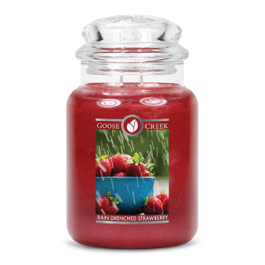 Goose Creek Candle® Rain Drenched Strawberry™ 2-Docht-Kerze 680g Limited Edition