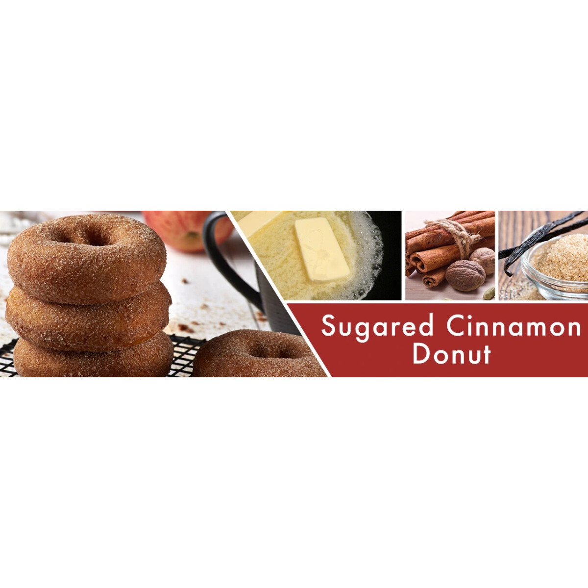 Goose Creek Candle® Sugared Cinnamon Donut 2DochtKerze 680g, 19,95