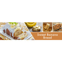 Goose Creek Candle® Sweet Banana Bread 2-Docht-Kerze 680g