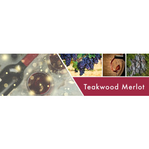 Goose Creek Candle® Teakwood Merlot Wachsmelt 59g