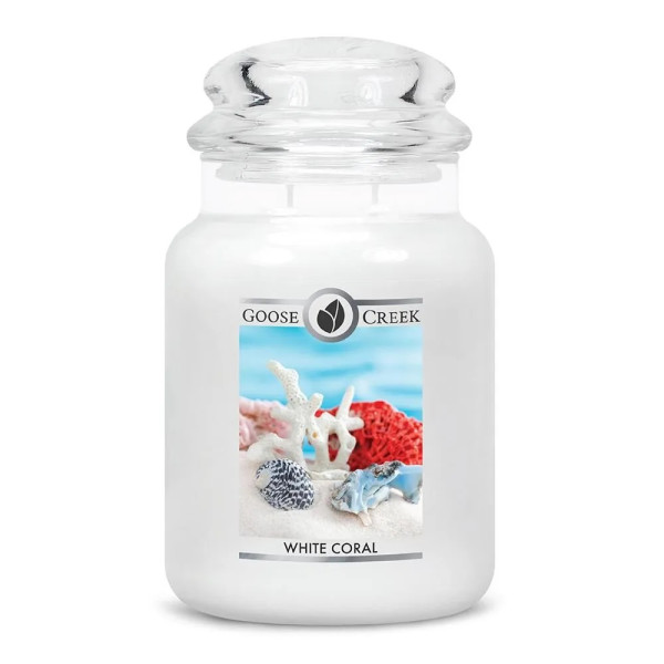 Goose Creek Candle® White Coral 2-Docht-Kerze 680g