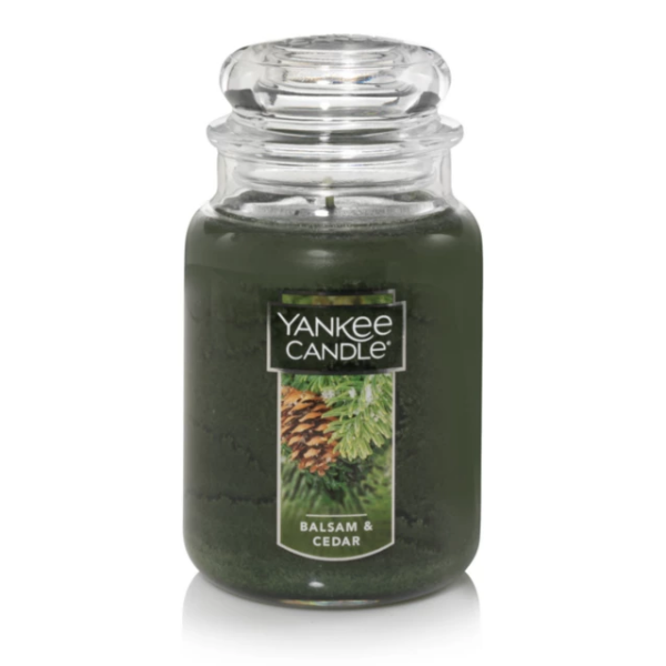 Yankee Candle® Balsam & Cedar Großes Glas 623g