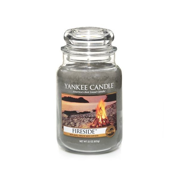 Yankee Candle® Fireside Großes Glas 623g
