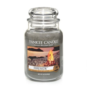 Yankee Candle® Fireside Großes Glas 623g