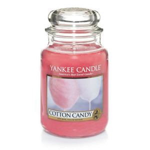 Yankee Candle® Cotton Candy Großes Glas 623g...