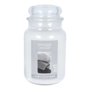 Yankee Candle® Luxurious Cashmere Großes Glas 623g