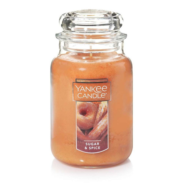 Yankee Candle® Sugar & Spice Großes Glas 623g