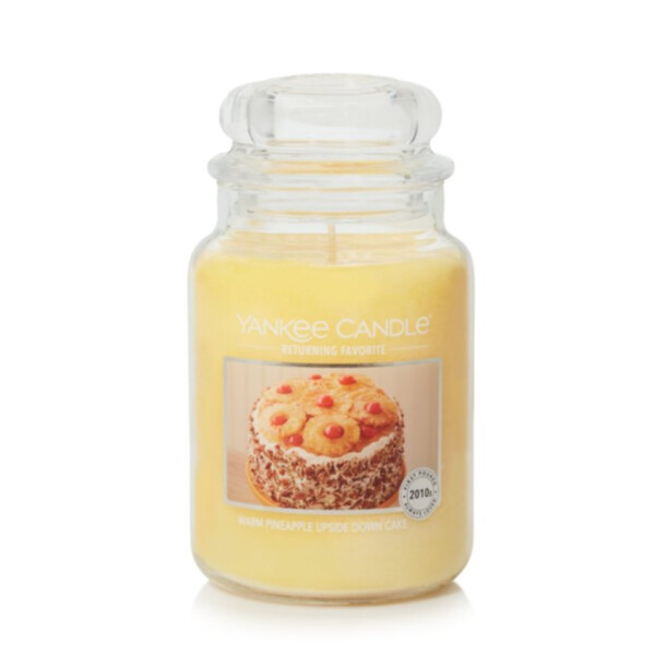Yankee Candle® Warm Pineapple Upside Down Cake Großes Glas 623g