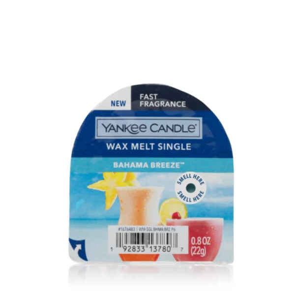 Yankee Candle® Bahama Breeze™ Wachsmelt 22g