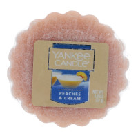 Yankee Candle® Peaches & Cream Wachsmelt 22g