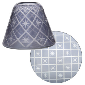 Yankee Candle® Grey Etched Star Kleiner Kerzenschirm...