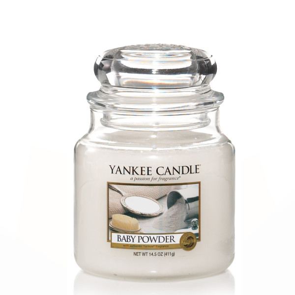 Yankee Candle® Baby Powder Mittleres Glas 411g