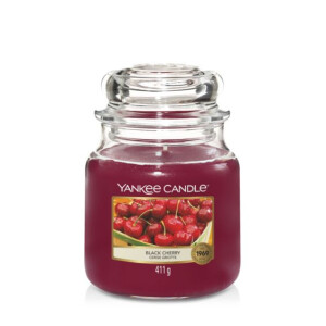 Yankee Candle® Black Cherry Mittleres Glas 411g