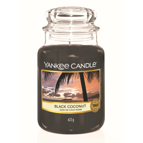Yankee Candle® Black Coconut Großes Glas 623g