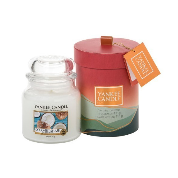 Yankee Candle® Coconut Splash Geschenkset Mittleres Glas 411g