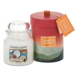 Yankee Candle® Coconut Splash Geschenkset Mittleres Glas 411g
