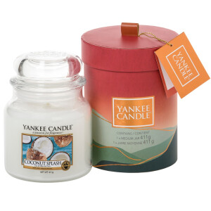 Yankee Candle® Coconut Splash Geschenkset Mittleres Glas 411g