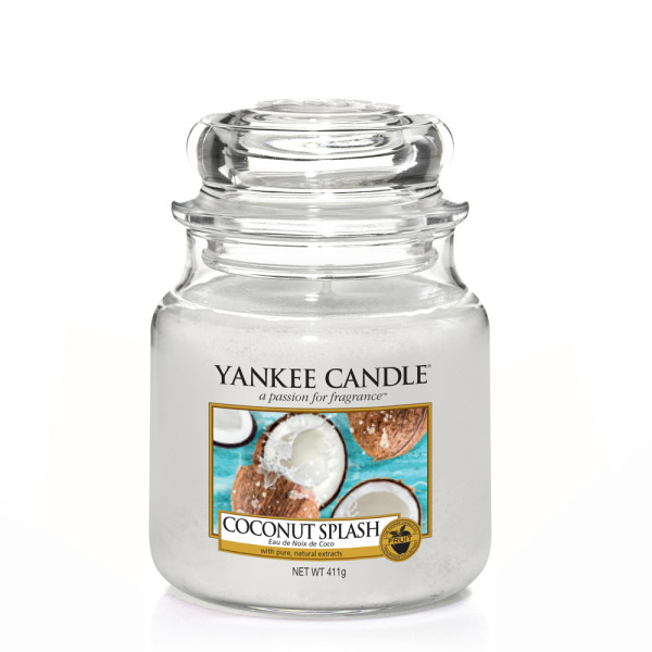 Yankee Candle® Coconut Splash Mittleres Glas 411g