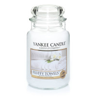 Yankee Candle® Fluffy Towels Großes Glas 623g