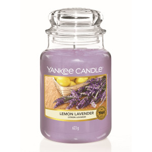 Yankee Candle® Lemon Lavender Großes Glas 623g