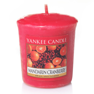 Yankee Candle® Mandarin Cranberry Votivkerze 49g