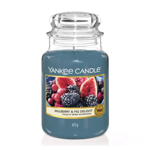 Yankee Candle® Mulberry & Fig Delight Großes Glas 623g