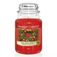 Yankee Candle® Red Apple Wreath Großes Glas 623g