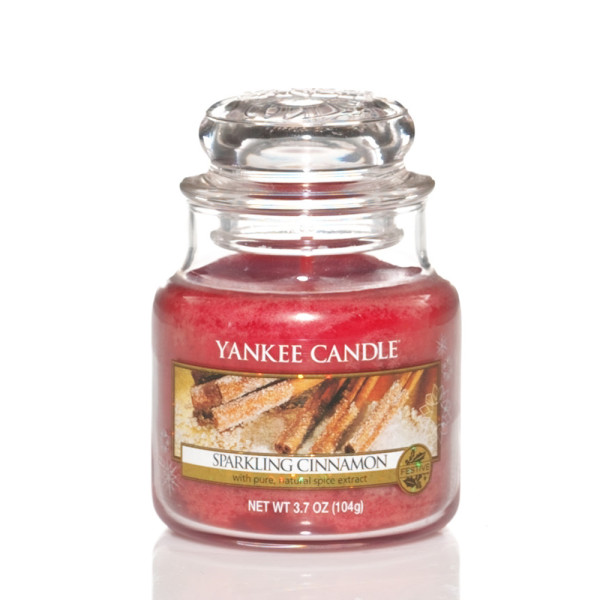 Yankee Candle® Sparkling Cinnamon  Kleines Glas 104g