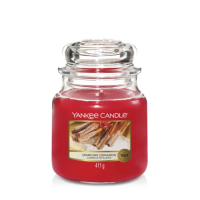 Yankee Candle® Sparkling Cinnamon Mittleres Glas 411g