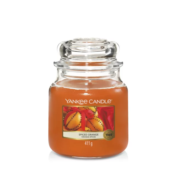 Yankee Candle® Spiced Orange Mittleres Glas 411g